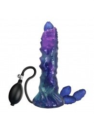 Фиолетовый яйцеродящий фаллоимитатор Duskwalker Sentinal на присоске - 22,4 см. - Baile - купить с доставкой в Черкесске