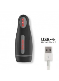 Черный автоматический мастурбатор с управлением через приложение - Oninder - в Черкесске купить с доставкой