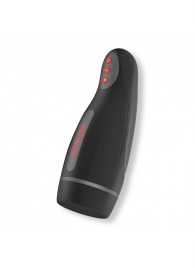 Черный автоматический мастурбатор с управлением через приложение - Oninder - в Черкесске купить с доставкой