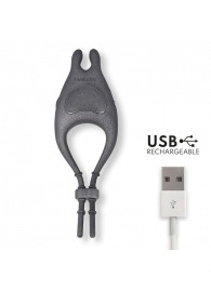 Черное эрекционное виброкольцо с управлением через приложение - Oninder - в Черкесске купить с доставкой