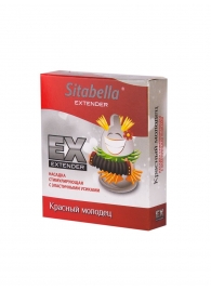 Стимулирующая насадка Sitabella Extender  Красный молодец - Sitabella - купить с доставкой в Черкесске