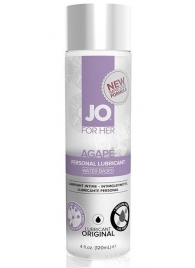 Женский лубрикант на водной основе JO AGAPE LUBRICANT ORIGINAL - 120 мл. - System JO - купить с доставкой в Черкесске