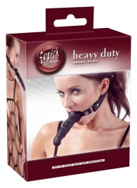 Кляп с наружным фаллоимитатором Knebel mit Dildo - Orion - купить с доставкой в Черкесске