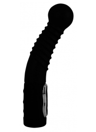 Чёрный стимулятор простаты с ротацией Prostate Twister - 20 см. - Orion - в Черкесске купить с доставкой