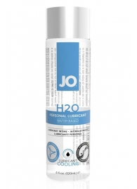 Охлаждающий лубрикант на водной основе JO Personal Lubricant H2O COOLING - 120 мл. - System JO - купить с доставкой в Черкесске