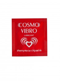 Пробник женского стимулирующего лубриканта на силиконовой основе Cosmo Vibro - 3 гр. - Биоритм - купить с доставкой в Черкесске