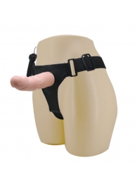 Реалистичный страпон-фаллоимитатор на трусиках Ultra Passionate Harness - 15 см. - Baile - купить с доставкой в Черкесске