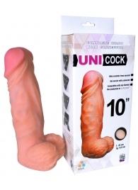 Фаллическая насадка Харнесс UNICOCK 10  - 25 см. - LOVETOY (А-Полимер) - купить с доставкой в Черкесске