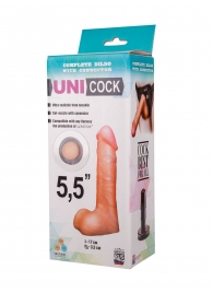 Фаллическая насадка Харнесс UNICOCK 5,5  - 17 см. - LOVETOY (А-Полимер) - купить с доставкой в Черкесске