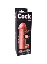 Фаллоудлинитель с кольцом COCK size L - 16,5 см. - LOVETOY (А-Полимер) - в Черкесске купить с доставкой