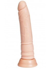 Телесный фаллоимитатор A-toys с присоской - 22 см. - A-toys