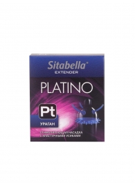 Стимулирующая насадка с усиками и шипиками Platino  Ураган - Sitabella - купить с доставкой в Черкесске