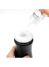 Мастурбатор с регулируемой плотностью обхвата Custom Strength CUP Twist Ripple - Tenga - в Черкесске купить с доставкой