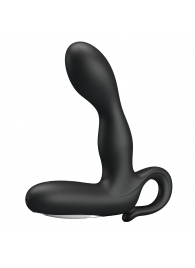 Чёрный вибростимулятор простаты Barrack - Baile - в Черкесске купить с доставкой