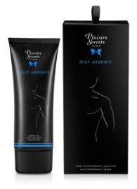 Возбуждающий крем для мужчин Nuit Ardente Creme Performante Plaisirs Secrets - 60 мл. - Plaisir Secret - купить с доставкой в Черкесске