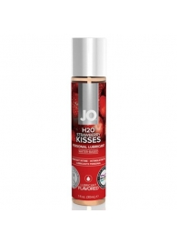 Смазка с ароматом клубники JO Flavored Strawberry Kiss - 30 мл. - System JO - купить с доставкой в Черкесске