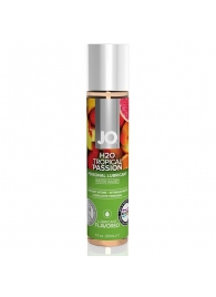 Смазка с ароматом тропических фруктов JO Flavored Tropical Passion - 30 мл. - System JO - купить с доставкой в Черкесске