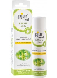Регенирирующий лубрикант с гиалуроновой кислотой pjur MED Repair glide - 100 мл. - Pjur - купить с доставкой в Черкесске