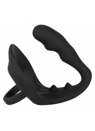 Эрекционное кольцо с подхватом мошонки и анальным отростком для воздействия на простату - Orion - в Черкесске купить с доставкой