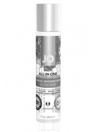 Массажный гель ALL-IN-ONE Massage Oil Sensual нейтральный - 30 мл. - System JO - купить с доставкой в Черкесске