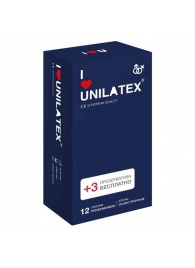 Ультрапрочные презервативы Unilatex Extra Strong - 12 шт. + 3 шт. в подарок - Unilatex - купить с доставкой в Черкесске