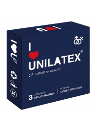 Ультрапрочные презервативы Unilatex Extra Strong - 3 шт. - Unilatex - купить с доставкой в Черкесске