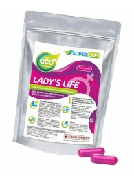 Возбуждающие капсулы Ladys Life - 2 капсулы (0,35 гр.) - SuperCaps - купить с доставкой в Черкесске