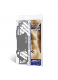 Кольцо на член и мошонку Cock Ring With 2  Ball Stretcher And Optional Weight Ring - BlueLine - в Черкесске купить с доставкой
