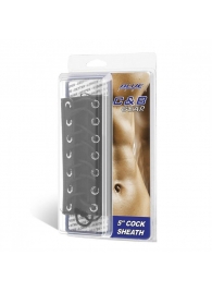 Сбруя на член на шнуровке 5  Cock Sheath - BlueLine - купить с доставкой в Черкесске