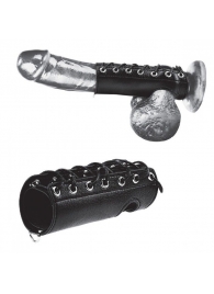 Сбруя на член на шнуровке 5  Cock Sheath - BlueLine - купить с доставкой в Черкесске
