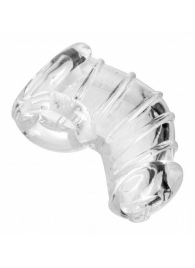 Насадка для ограничения эрекции Detained Soft Body Chastity Cage - XR Brands - купить с доставкой в Черкесске
