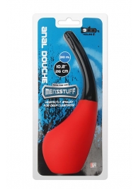 Анальный душ MENZSTUFF 310ML ANAL DOUCHE RED/BLACK - Dream Toys - купить с доставкой в Черкесске