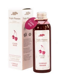 Эликсир Triple Pleasure  Горячая вишня  - 130 гр. - JULEJU - купить с доставкой в Черкесске