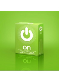 Цветные ароматизированные презервативы ON) Fruit   Color - 3 шт. - ON) - купить с доставкой в Черкесске