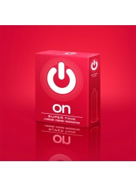 Супертонкие презервативы ON) Super Thin - 3 шт. - ON) - купить с доставкой в Черкесске