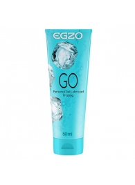 Пролонгирующий лубрикант на водной основе Egzo Go - 50 мл. - EGZO - купить с доставкой в Черкесске
