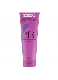 Согревающий лубрикант на водной основе Egzo Yes - 50 мл. - EGZO - купить с доставкой в Черкесске