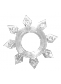 Прозрачное эрекционное кольцо Rings Gear - Lola Games - в Черкесске купить с доставкой
