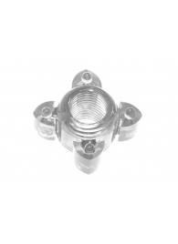 Прозрачное эрекционное кольцо Rings Screw - Lola Games - в Черкесске купить с доставкой