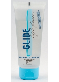 Интимная смазка на водной основе Glide - 100 мл. - HOT - купить с доставкой в Черкесске