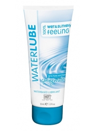 Гель-смазка на основе чистой родниковой воды WaterLube - 30 мл. - HOT - купить с доставкой в Черкесске