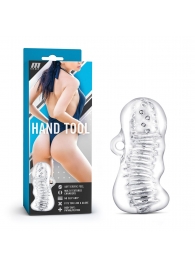 Прозрачный мастурбатор M for Men Hand Tool - Blush Novelties - в Черкесске купить с доставкой