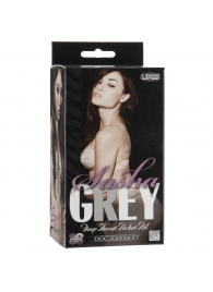 Мастурбатор-ротик с язычком SASHA GREY - Doc Johnson - в Черкесске купить с доставкой