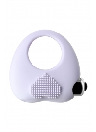 Белое виброкольцо для продления полового акта JOS MOYS - JOS - в Черкесске купить с доставкой