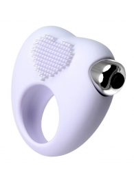 Белое виброкольцо для продления полового акта JOS MOYS - JOS - в Черкесске купить с доставкой