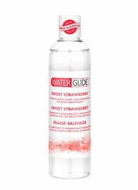 Лубрикант на водной основе с ароматом клубники SWEET STRAWBERRY - 300 мл. - Waterglide - купить с доставкой в Черкесске