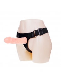 Телесный фаллоимитатор на трусиках Jessica Strap-On - 15,5 см. - Baile - купить с доставкой в Черкесске