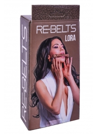 Кляп-трензель Lora с металлическими кольцами - Rebelts - купить с доставкой в Черкесске
