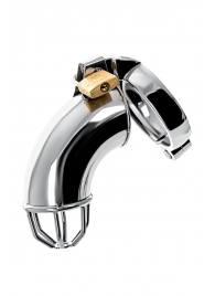 Серебристый мужской пояс верности TOYFA Metal - ToyFa - купить с доставкой в Черкесске