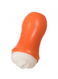 Мастурбатор-ротик A-Toys в оранжевой колбе - A-toys - в Черкесске купить с доставкой